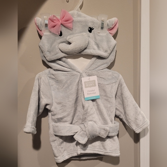 Hudson Baby Plush Pool and Beach Robe Cover-up Elephant NWT - Picture 2 of 4
